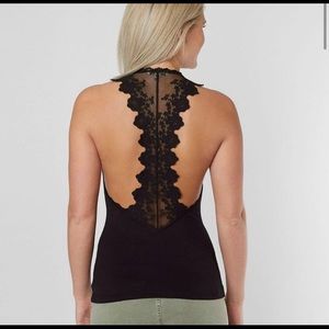 BKE lace tank top